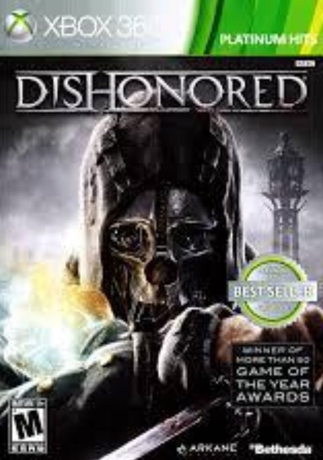 Dishonored (Platinum Hits) - Complete In Box- Xbox 360