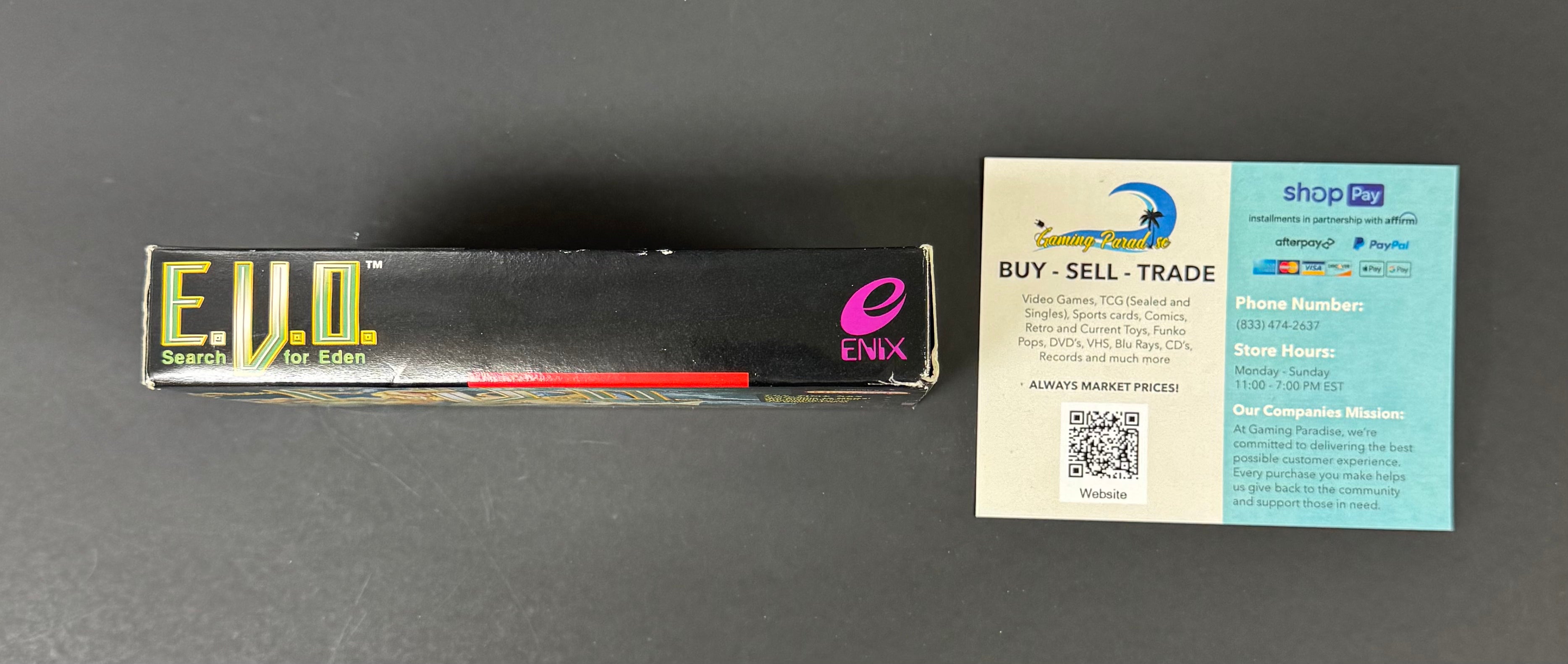 EVO the Search for Eden Super Nintendo CL 01