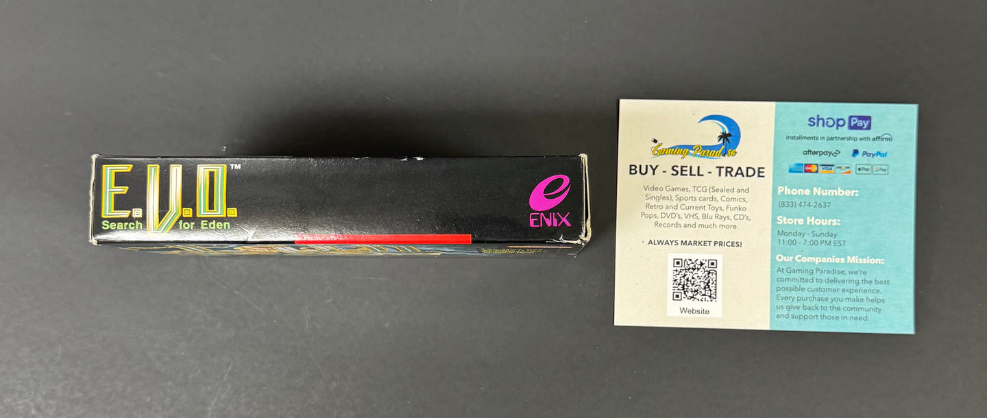 EVO the Search for Eden Super Nintendo CL 01