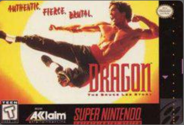 Dragon : The Bruce Lee Story - Cart Only - Super Nintendo