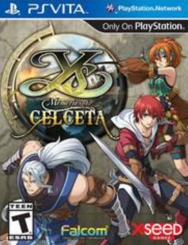 Ys: Memories Of Celceta - Cart Only - PlayStation Vita