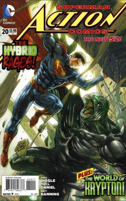 Action Comics #20 Direct Edition (2013) NM+ 9.6 - Comic