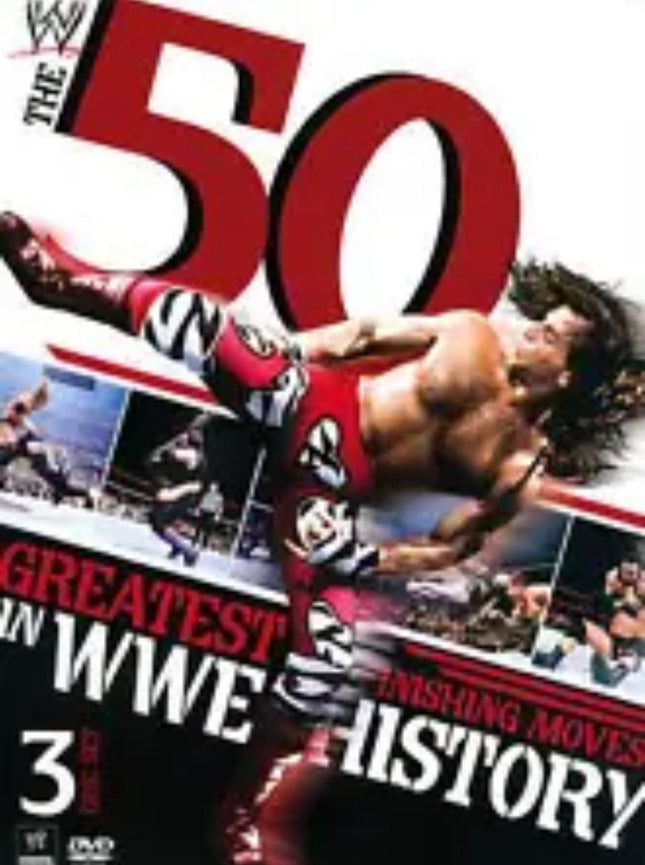 WWE The 50 Greatest Finishing Moves in WWE History (2012 3-Disc Set) - Used
