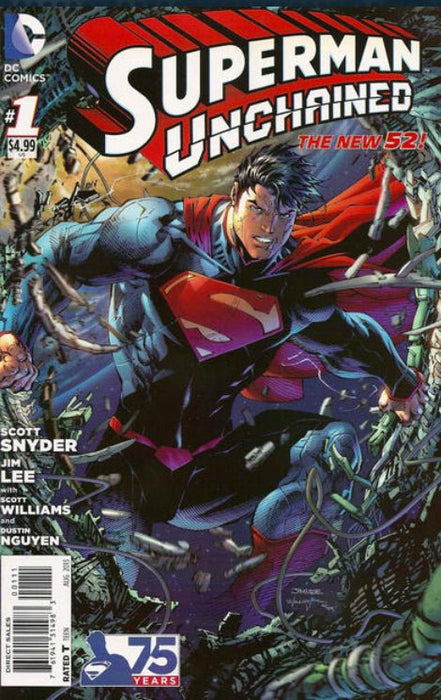 Superman Unchained #1 (2013) NM+ 9.6 - Comic