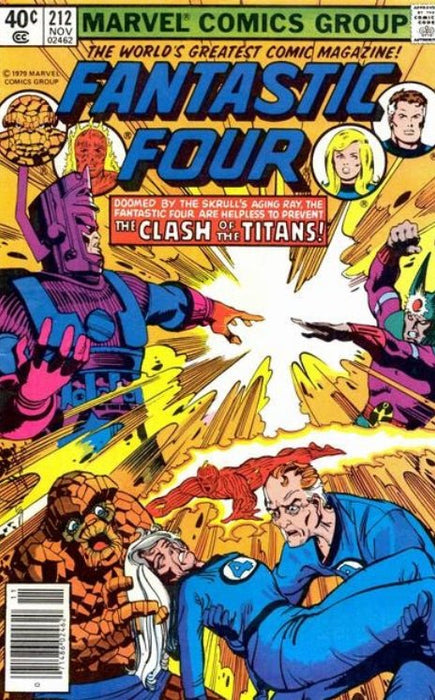 Fantastic Four #212 Newsstand Edition (1979) VF 7  - Comic
