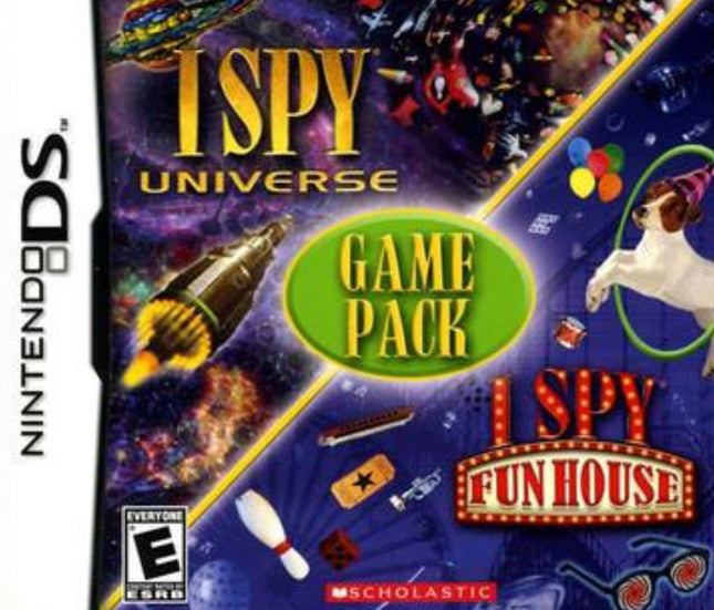 I Spy Universal/I Spy Fun House Game Pack - Cart Only - Nintendo DS