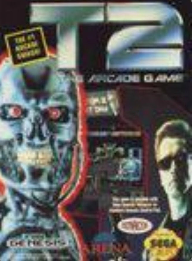 T2 The Arcade Game - Complete In Box - Sega Genesis