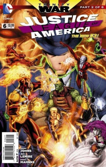 Justice League of America #6 Variant Cover (2013) NM+ 9.6  - Comic