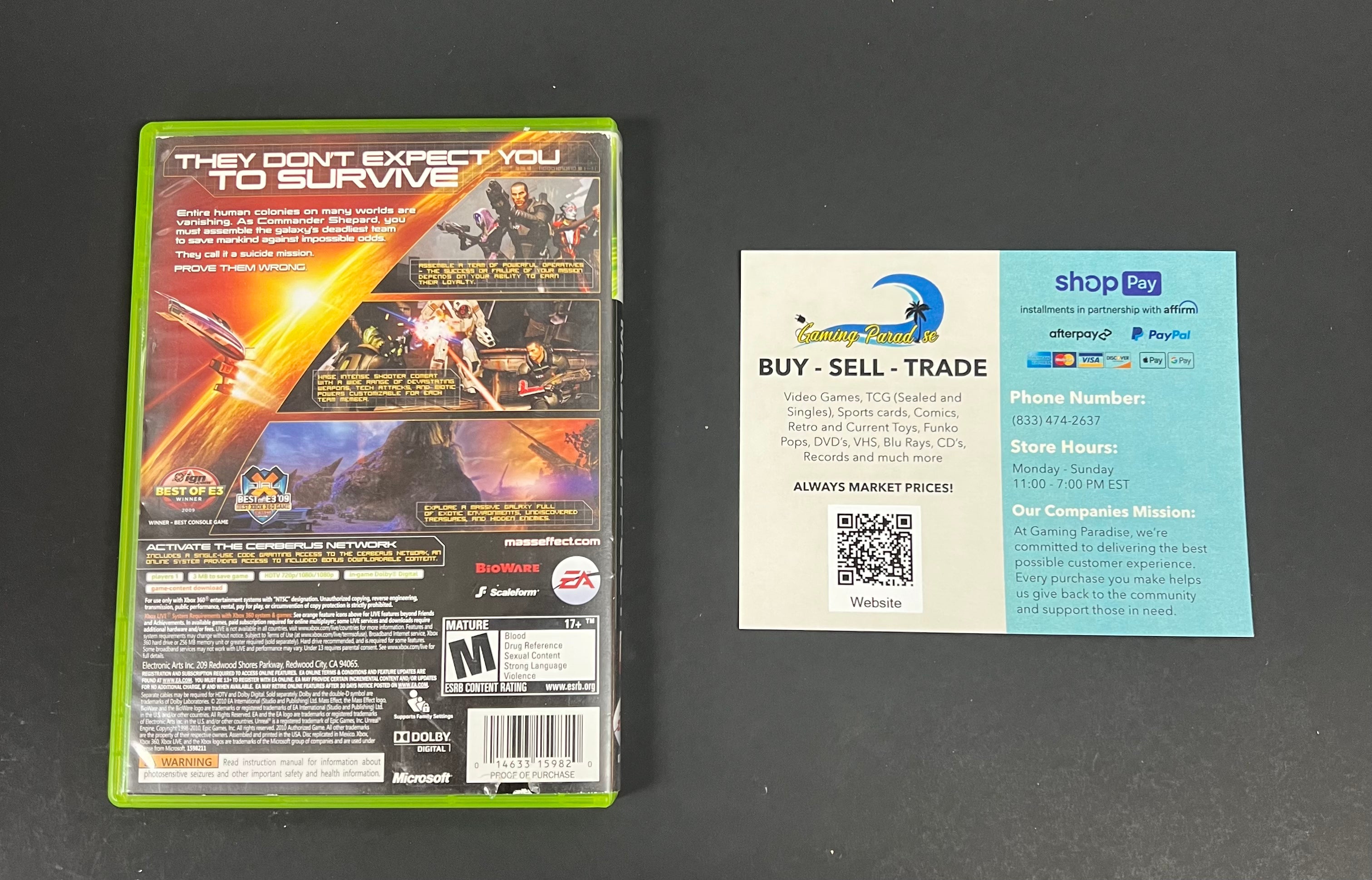 Mass Effect 2 Xbox 360 CL 11