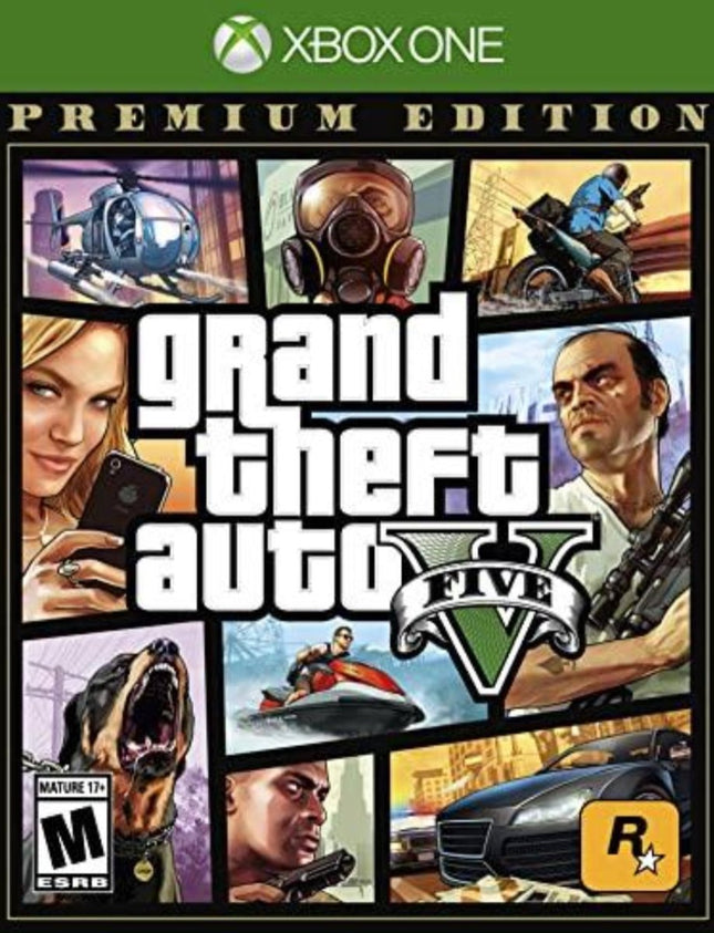 Grand Theft Auto V (Premium Edition) - Complete In Box - Xbox One
