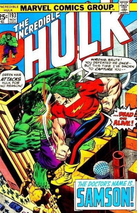 The Incredible Hulk #193 (1975) VF 7  - Comic