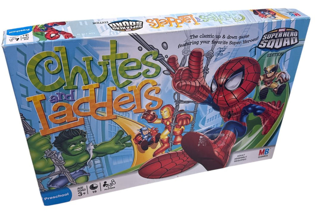 Chutes And Ladders Marvel Super Hero Squad Edition - Pre-Owned