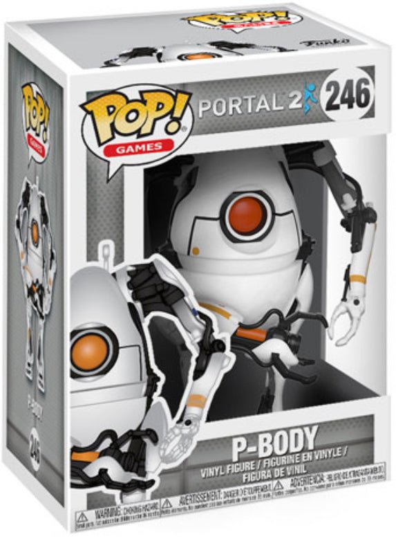Portal 2: P-Body #246 - With Box - Funko Pop