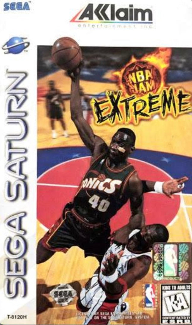 Nba Jam Extreme - Complete In Box - Sega Saturn