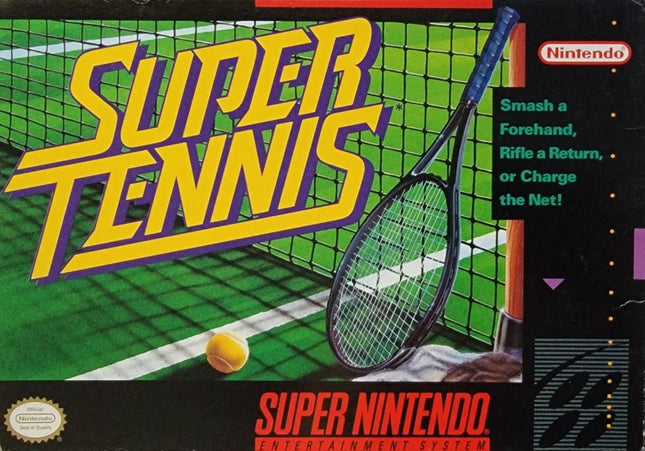 Super Tennis - Complete In Box - Super Nintendo