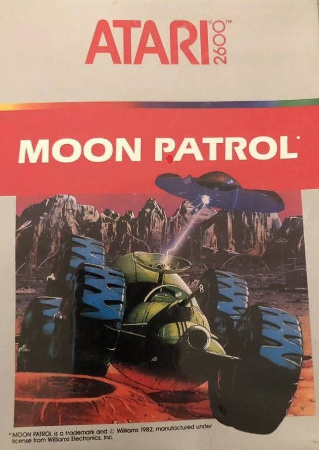 Moon Patrol - Complete In Box - Atari 400
