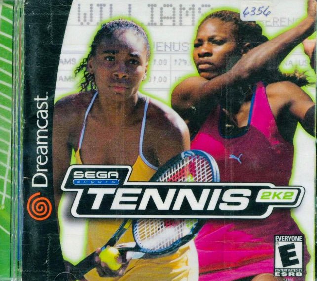 Tennis 2k2 - Complete In Box - Sega Dreamcast
