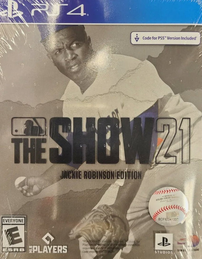 MLB The Show 21 ( Jackie Robinson Deluxe Edition ) - Complete In Box - PlayStation 4