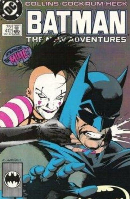 Batman #412 Second Print Cover (1987) NM+ 9.6  - Comic