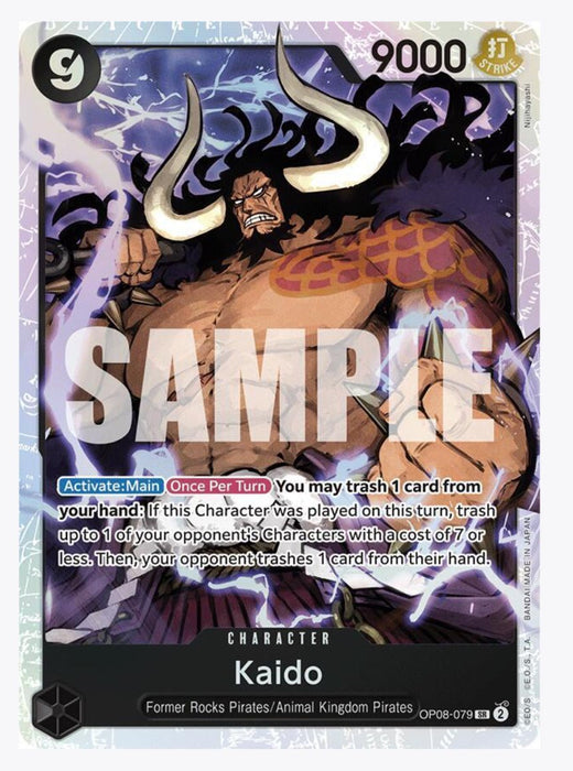 Kaido OP08-079 - Two Legends NM
