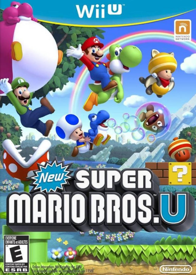 New Super Mario Bros. U - Complete In Box - Nintendo Wii U
