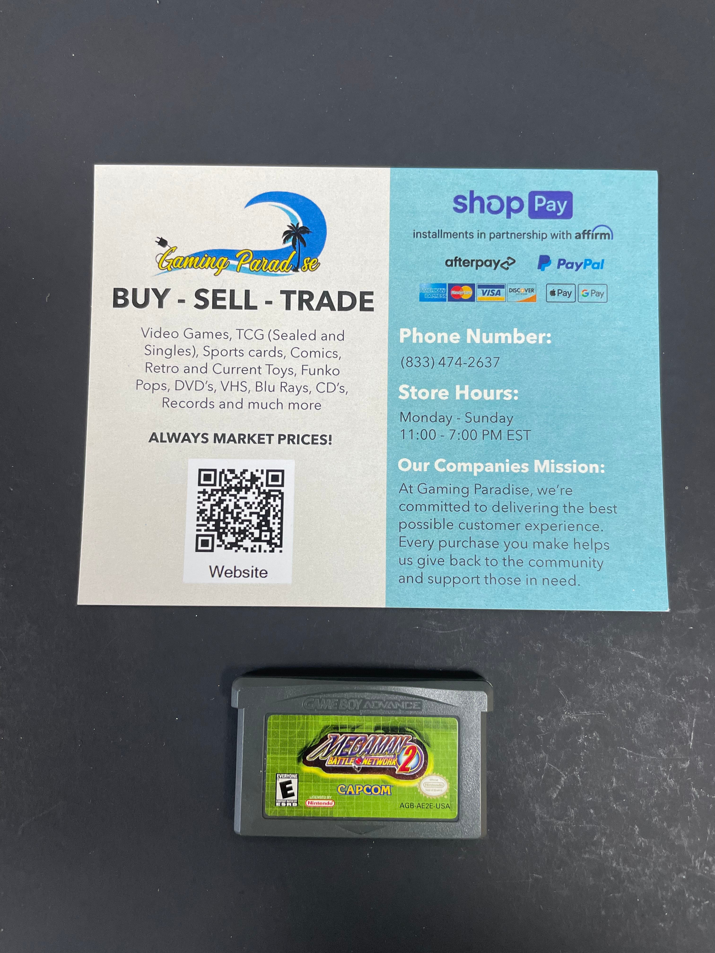 Mega Man Battle Network 2 GameBoy Advance CL 01