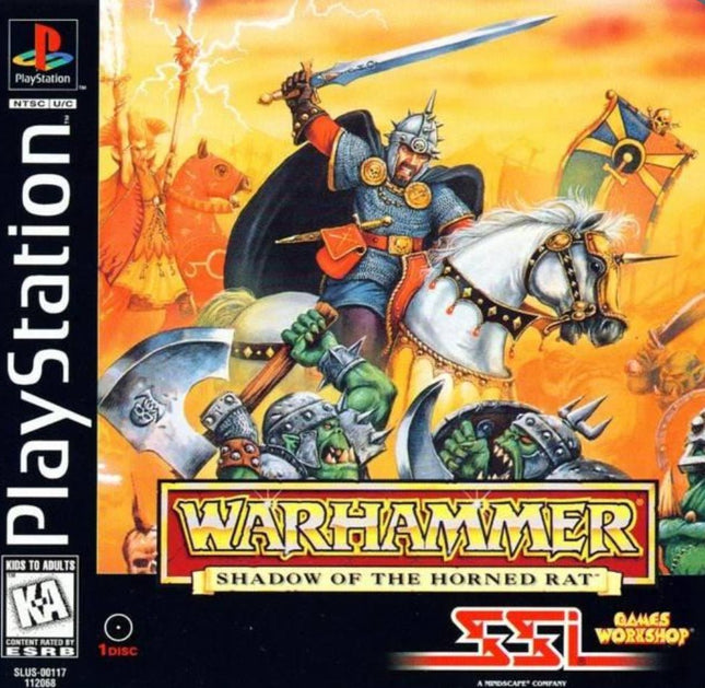 Warhammer Shadow Of The Horned Rat  - Box And Disc Only - PlayStation