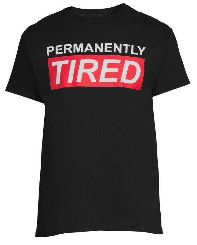 Permanently Tired Graphic Tee - Short Sleeve