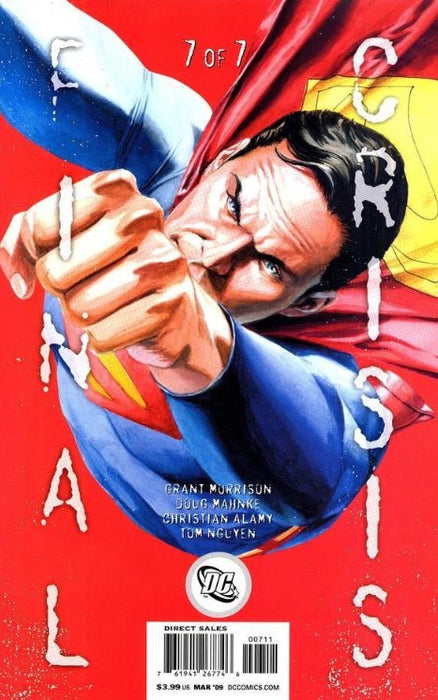 Final Crisis #7 Variant Cover (2009) NM 9.8  - Comic