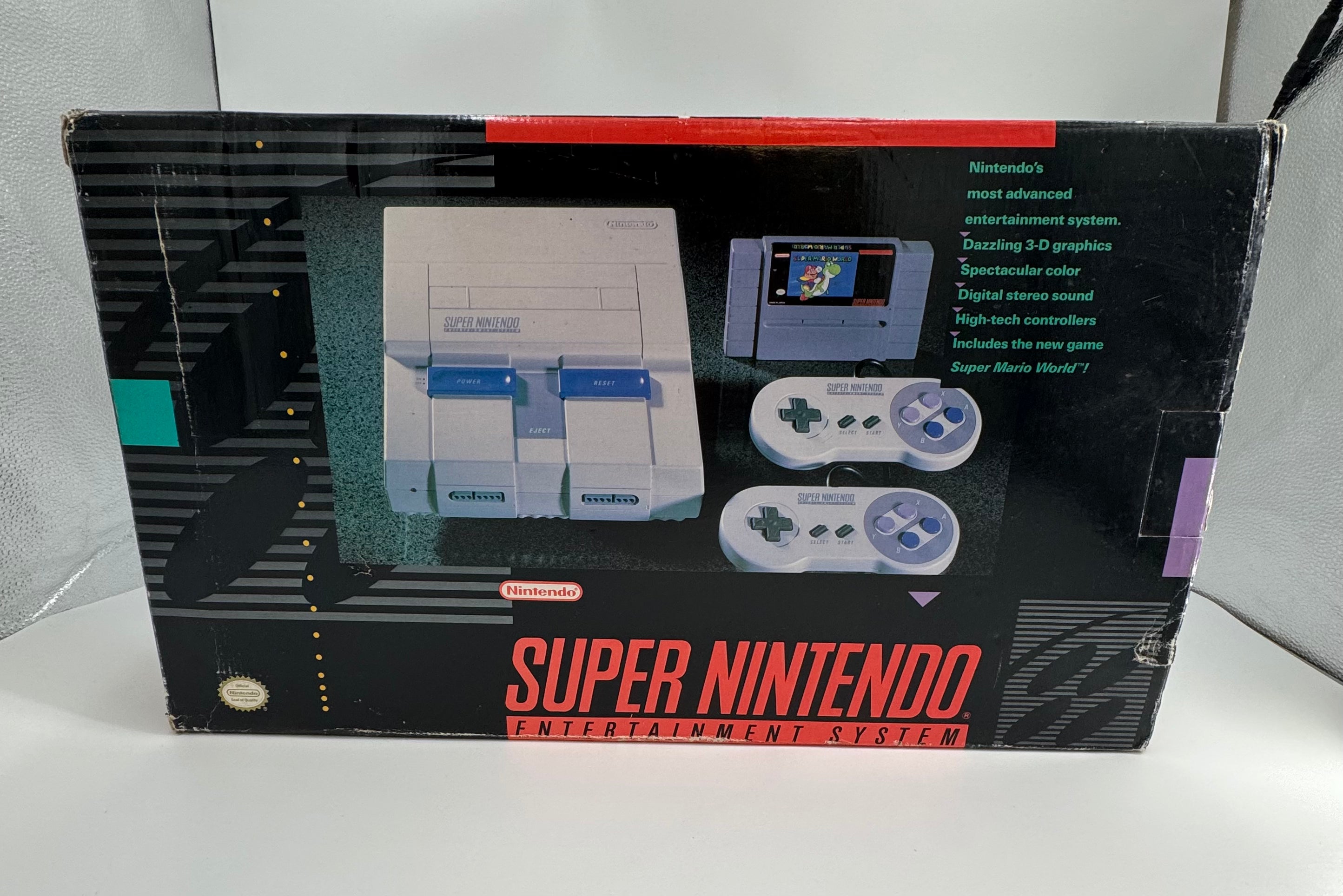 Super Nintendo Super Mario World Set Console