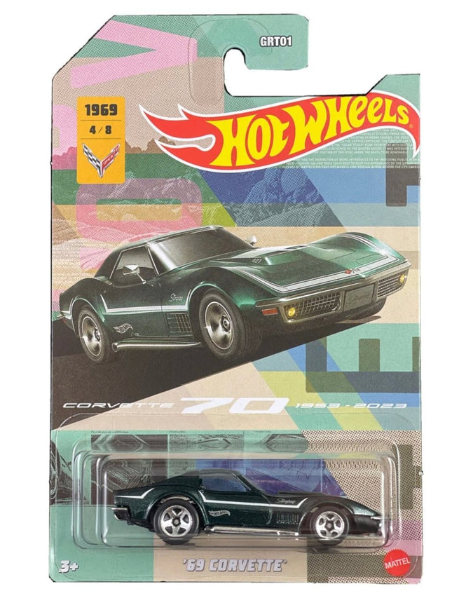 Hot Wheels: ‘69 Corvette (New) - Toys