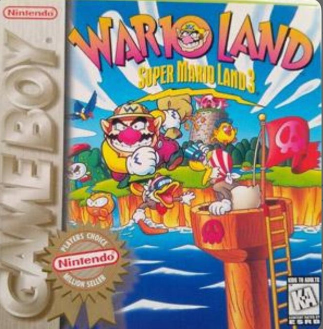 Wario Land Super Mario Land 3 (Players Choice) - Cart Only - GameBoy