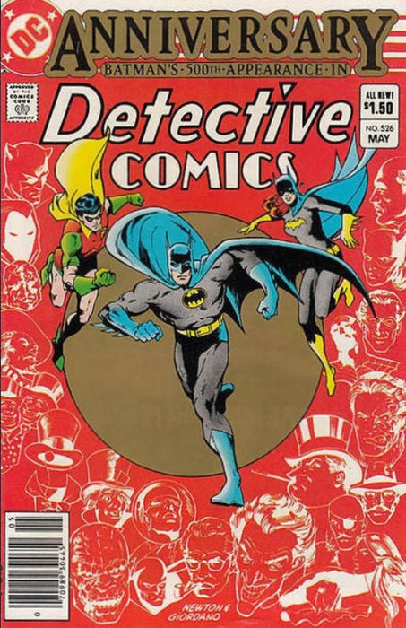 Detective Comics #526 Newsstand Edition (1983) VF+ 8.5  - Comic