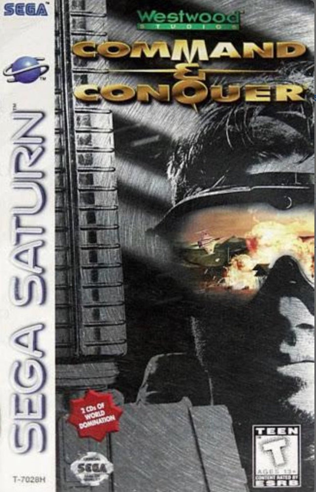 Command & Conquer - Complete In Box - Sega Saturn