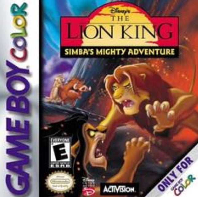 The Lion King Simbas Mighty Adventure - Cart Only - GameBoy Color