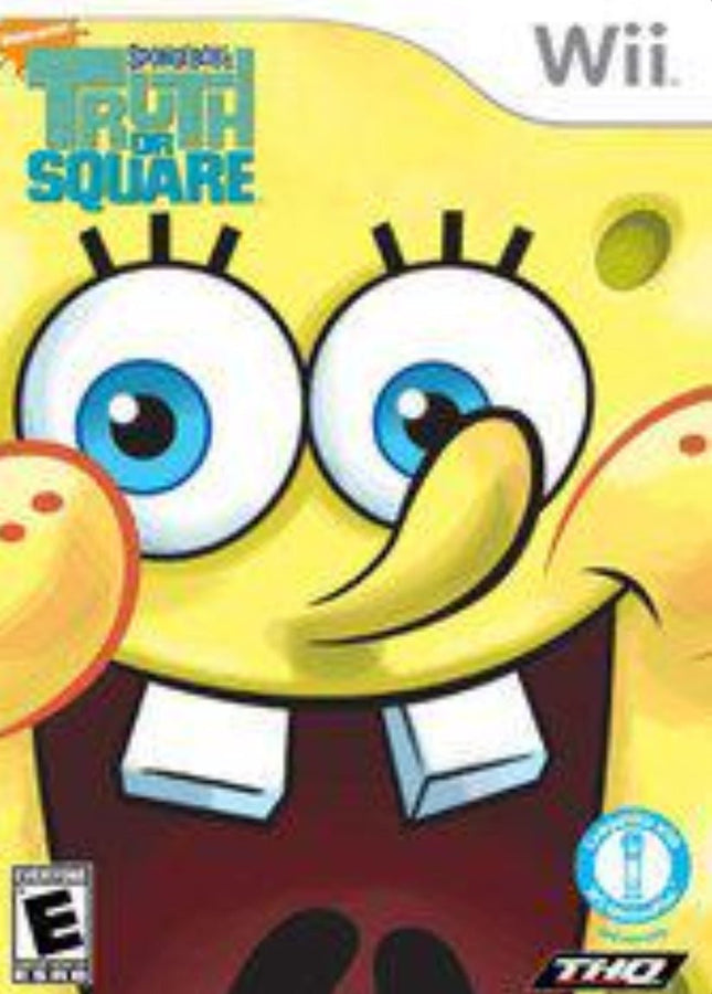 SpongeBob’s Truth Or Square - Complete In Box - Nintendo Wii