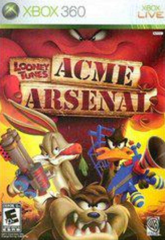 Looney Tunes Acme Arsenal - Complete In Box - Xbox 360
