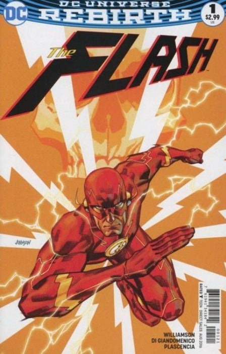 The Flash #1 Variant Cover (2016) NM 9.8  - Comic