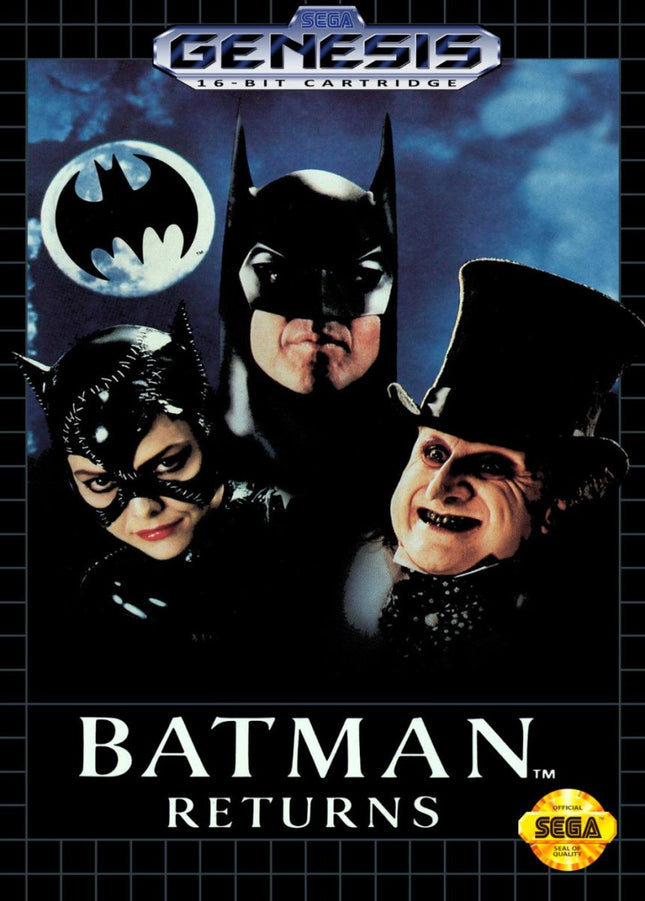 Batman Returns - Box And Cary Only  - Sega Genesis