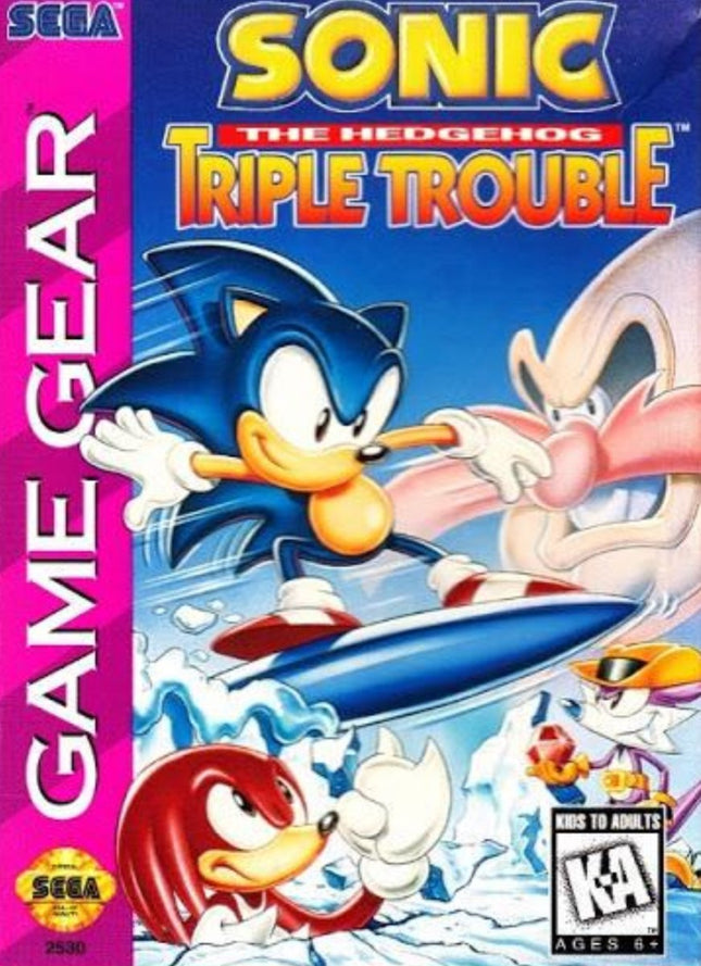 Sonic The Hedgehog: Triple Trouble - Cart Only - Sega Game Gear