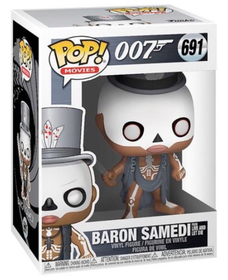 007: Baron Samedi From Live And Let Die #691 - In Box - Funko Pop