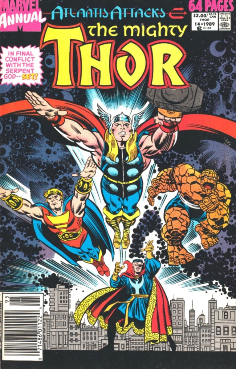 The Mighty Thor Annual #14 (1989) VF- 7.5