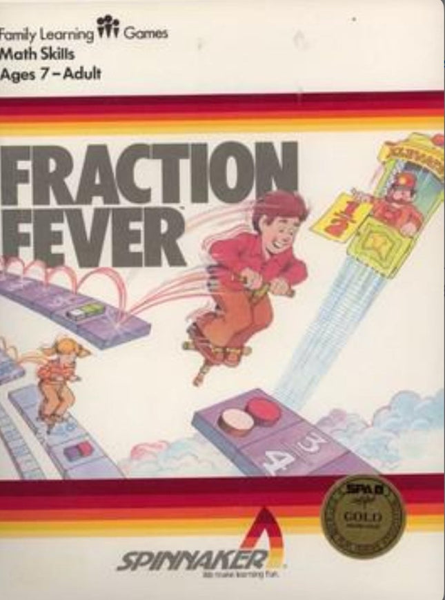 Fraction Fever - Complete In Box - Atari 400