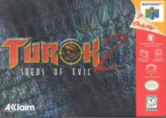Turok 2 Seeds Of Evil - Cart Only - Nintendo 64
