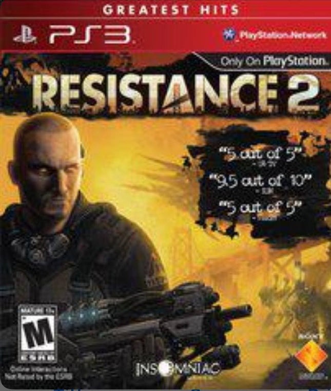 Resistance 2 ( Greatest Hits ) - Box And Disc Only  - PlayStation 3