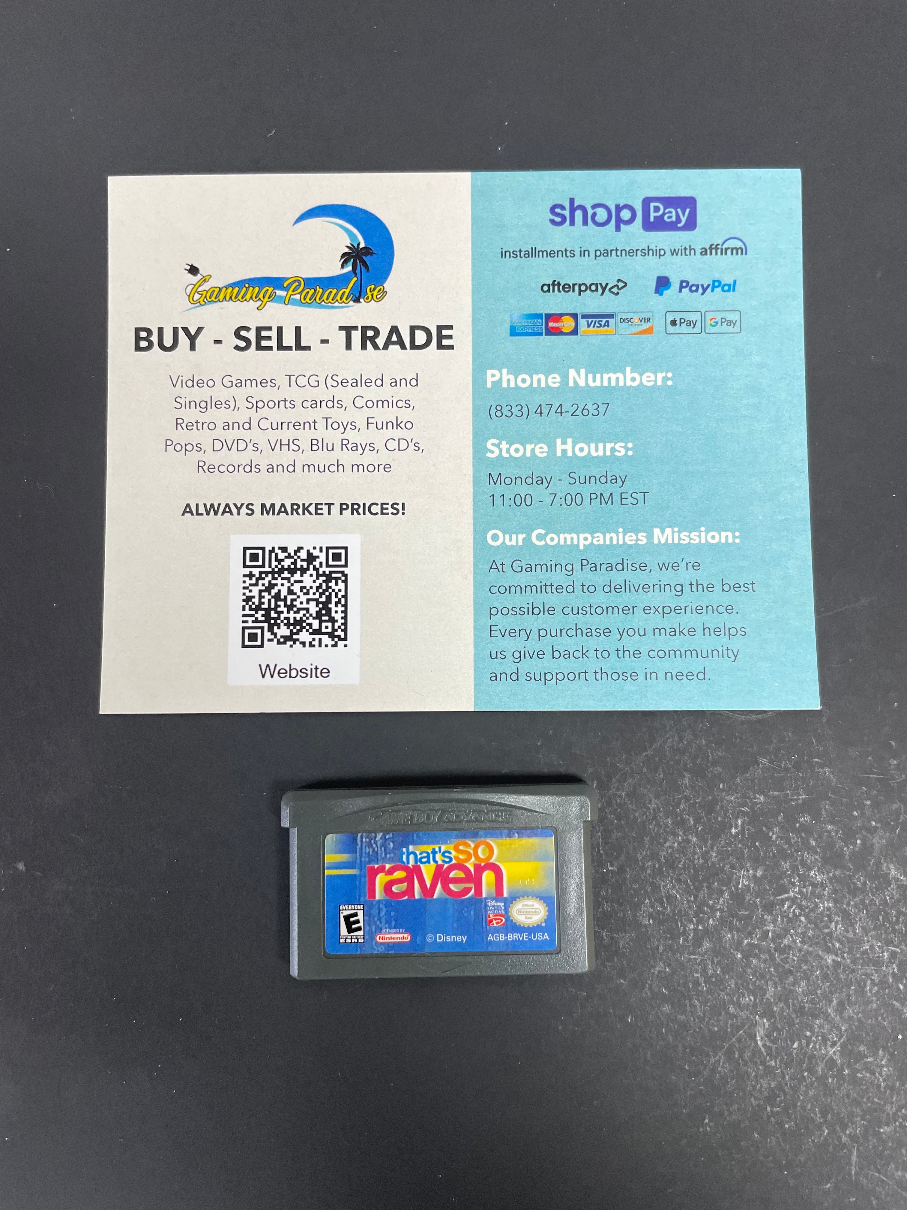 That’s So Raven GameBoy Advance CL 02