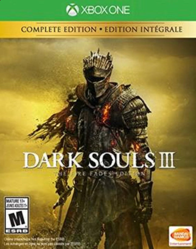 Dark Souls III: The Fire Fades Edition - Complete In Box - Xbox One