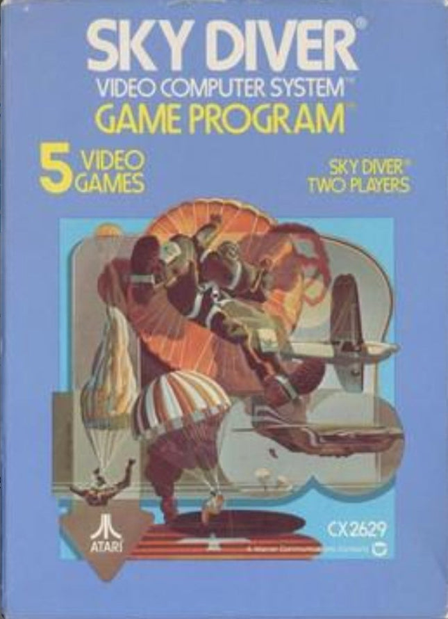 Sky Diver - Cart Only - Atari 2600