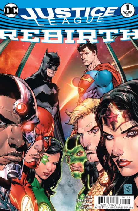 Justice League: Rebirth (2016) NM+ 9.6 - Comic