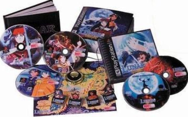 Lunar 2 Eternal  Blue Complete - Complete In Box - PlayStation